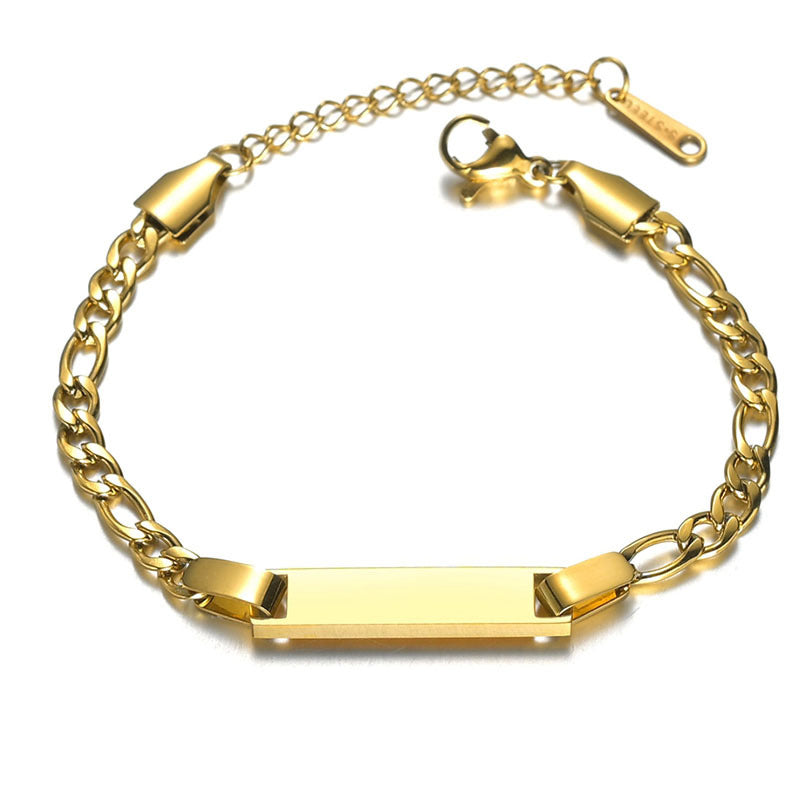 Personalized Baby Name Bracelet