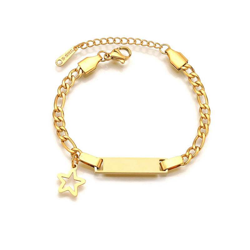 Personalized Baby Name Bracelet