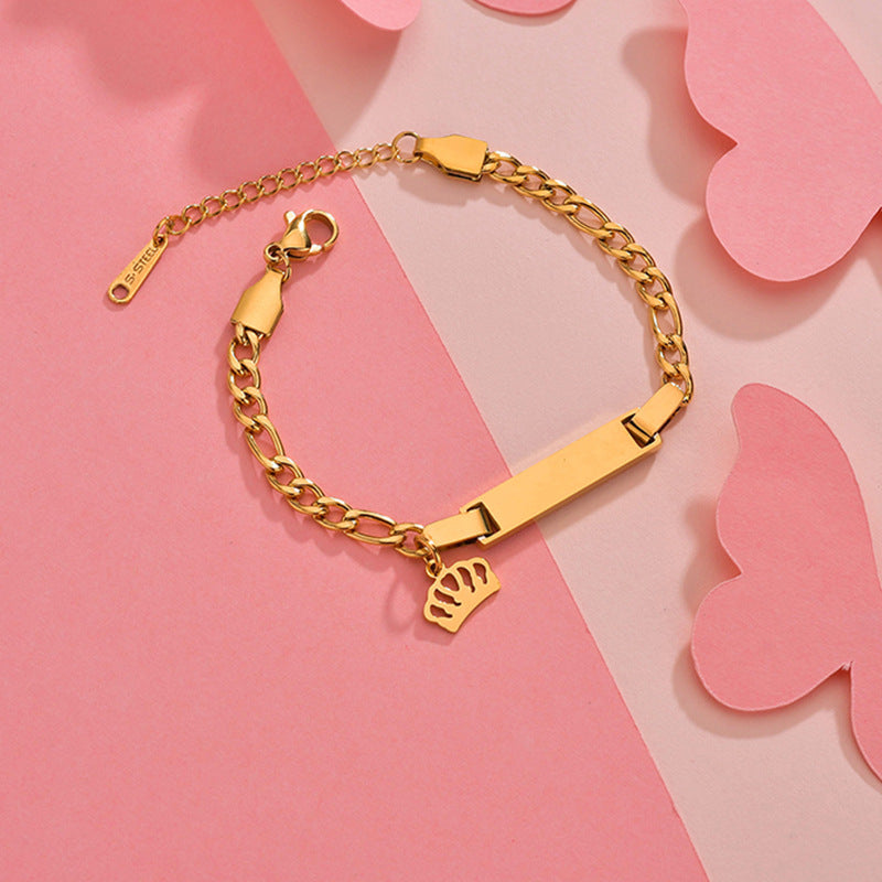 Personalized Baby Name Bracelet