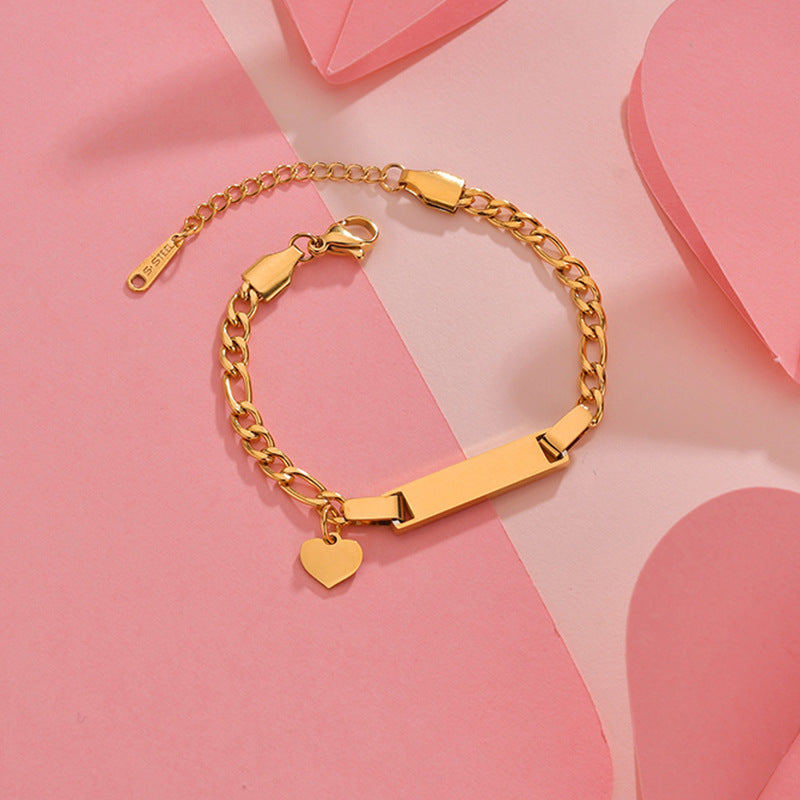 Personalized Baby Name Bracelet