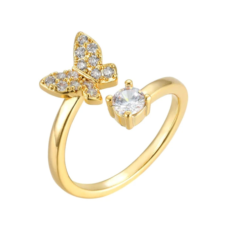 Alphabet Diamond Ring
