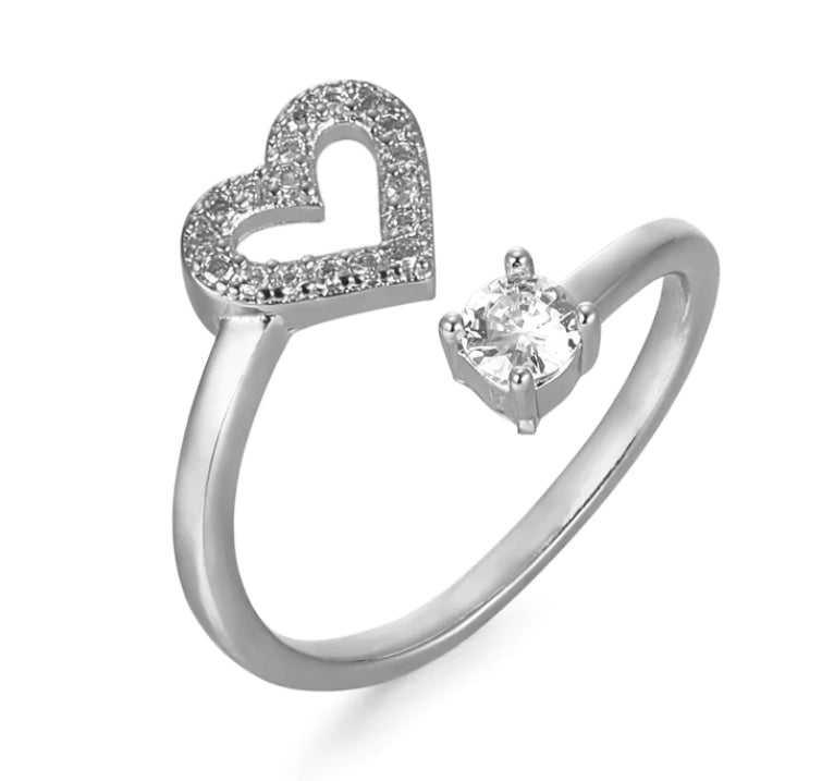 Alphabet Diamond Ring
