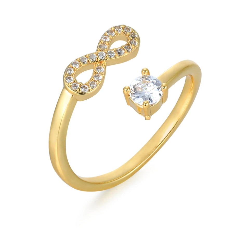 Alphabet Diamond Ring