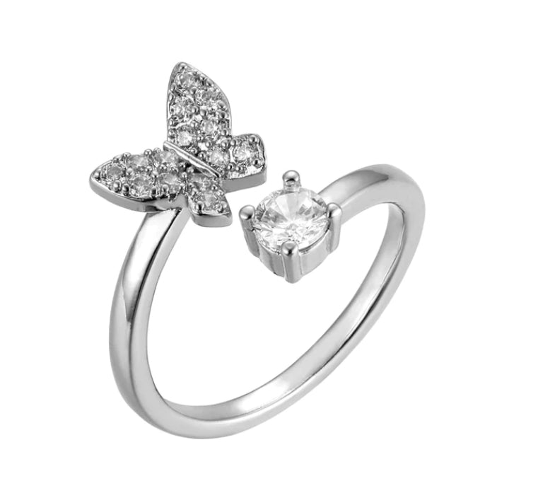 Alphabet Diamond Ring
