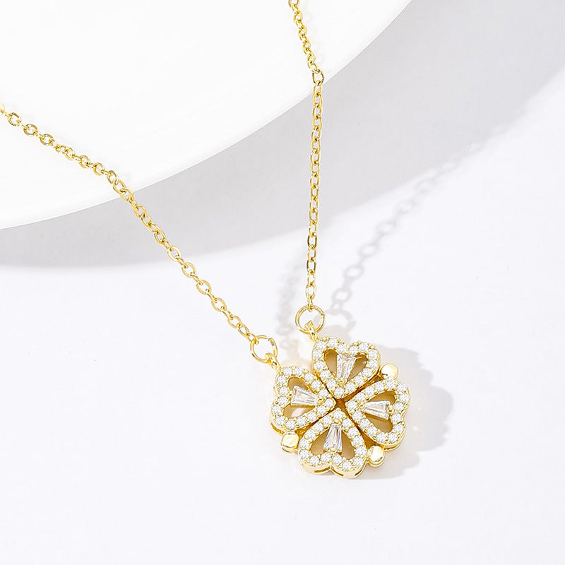 Clover Eternal Love and Luck Necklace