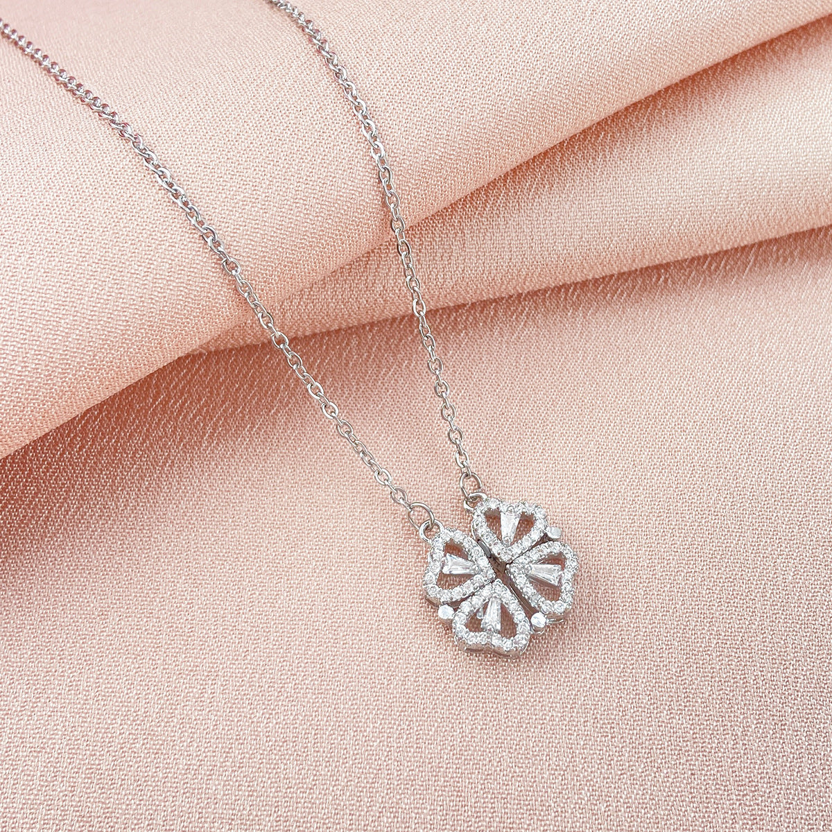 Clover Eternal Love and Luck Necklace