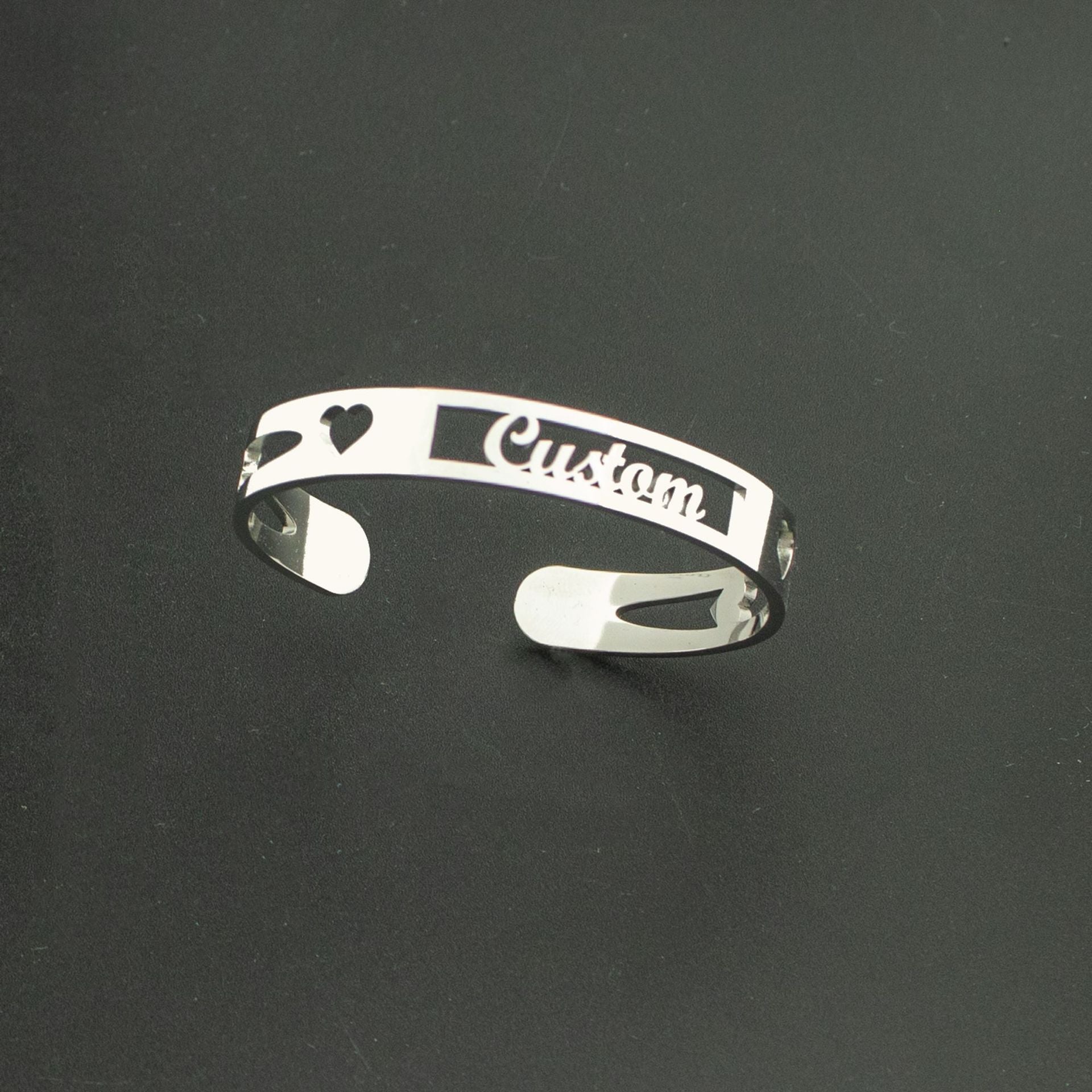 Custom Name Bangle Bracelet