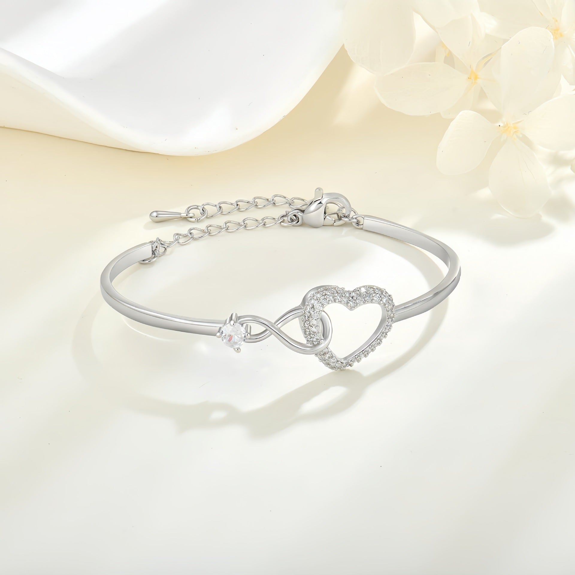 Infinity Heart Bracelet