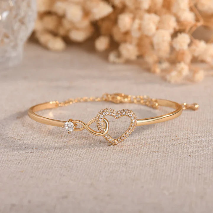 Infinity Heart Bracelet
