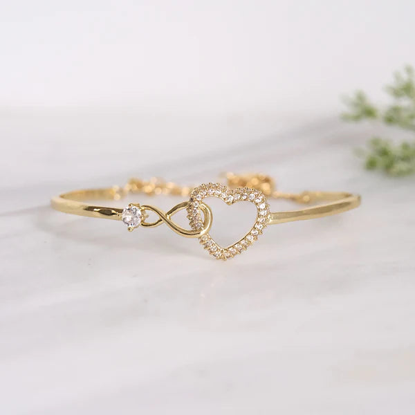 Infinity Heart Bracelet