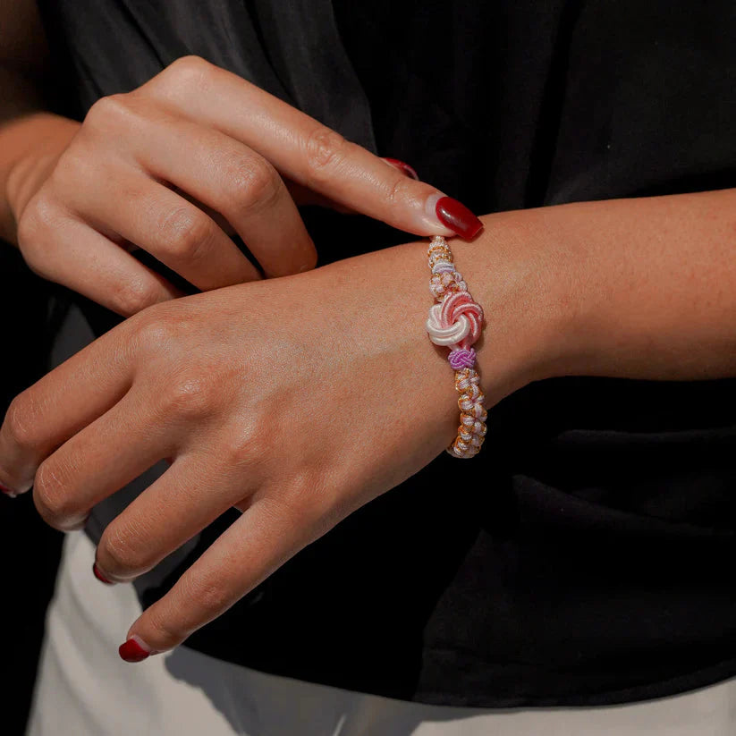 To My Granddaughter - Blossom knot bracelet