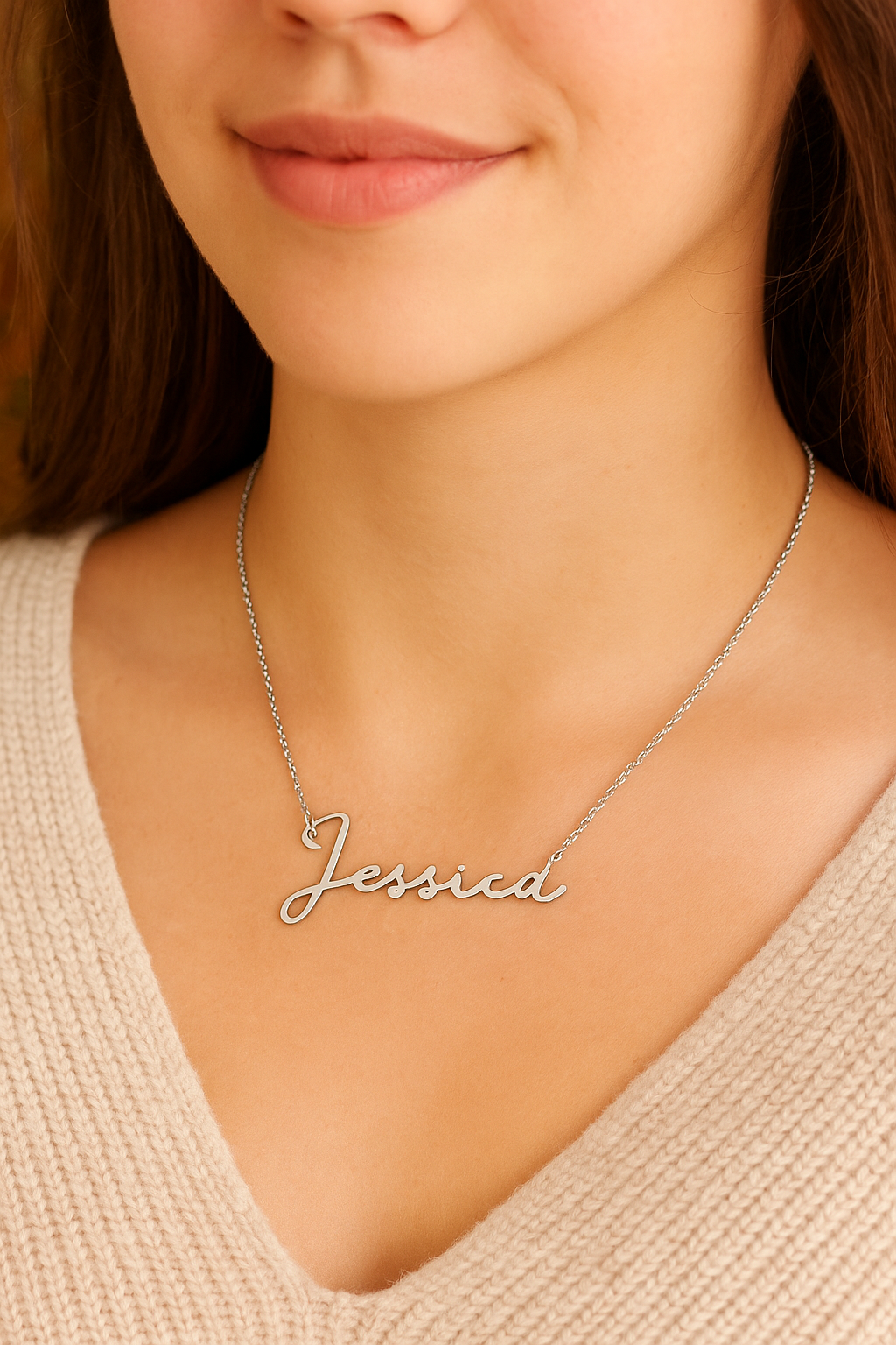 Collier avec nom personnalisé